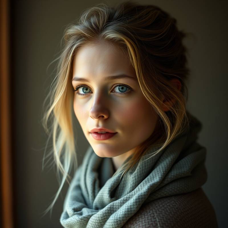 Portræt af Emma Nielsen